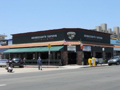  Hennessey's Tavern in Pacific Beach 